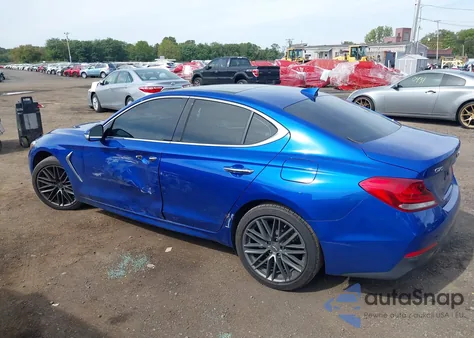 2019 Genesis G70 2.0T Advanced from USA, damaged, VIN KMTG34LA3KU015414